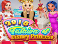 Spēle Disneja princese modes 2018 online