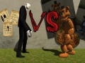 Spēle Slenderman pret Freddy Fazbear online