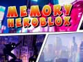 Spēle Atmiņa Heroblox online