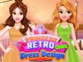 Spēle Princese retro šika kleitu dizains online