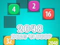 Spēle 2048 Velciet un  Nometiet online