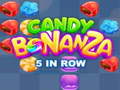 Spēle Candy Bonanza: 5 Rindā online