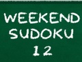 Spēle Nedēļas Nogales Sudoku 12 online