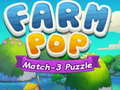 Spēle Fermas Pop Match-3 Mīkla online