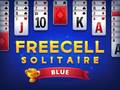 Spēle Freecell Solitaire Zils online