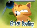 Spēle Kaķēnu bowling online