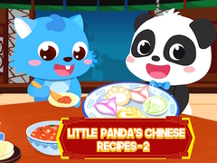 Spēle Mazā panda Ķīnas receptes - 2 online