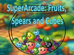 Spēle SuperArcade: Augļi, Lances un Kubi online