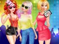 Spēle Princeses pirmā koledžas ballīte online