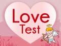 Spēle Mīlestības tests online