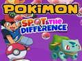 Spēle Pokémon Atrodi atšķirības online Spēle Pokémon Atrodi atšķirības online