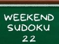 Spēle Nedēļas Nogales Sudoku 22 online