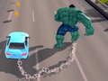 Spēle Piesaistītais auto pret Hulka online
