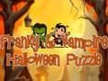 Spēle Franky un vampīru Halovīna puzle online