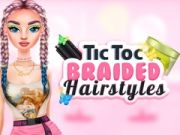Spēle TicToc Pītās Frizūras online Spēle TicToc Pītās Frizūras online