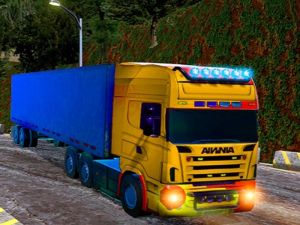 Spēle Kravas kravas automašīnu simulators 2025 online