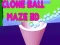 Spēle Klonu Bumba Labirints 3D online