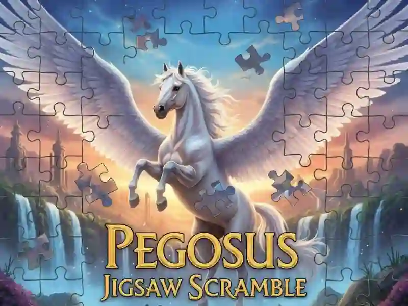 Spēle Pegasus Jigsaw Scramble online