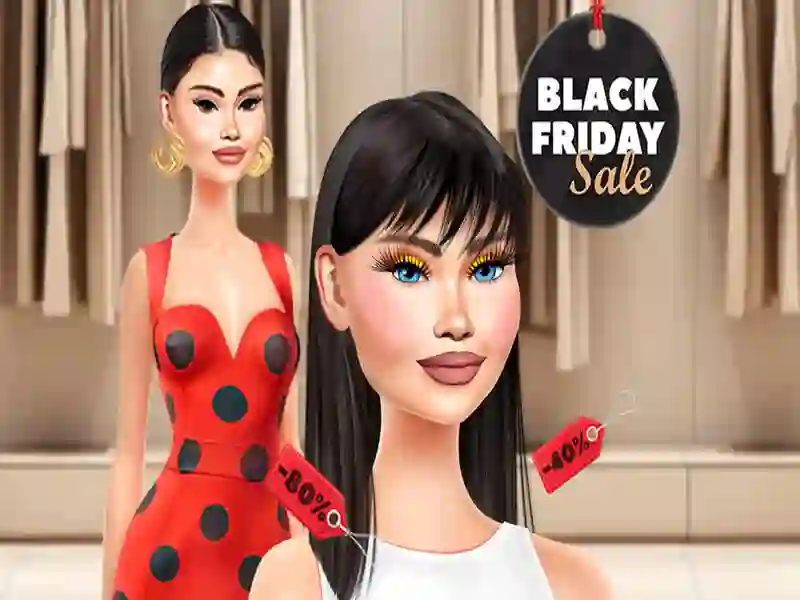 Spēle Shopaholic melnā piektdiena online
