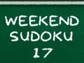 Spēle Nedēļas nogales Sudoku 17 online