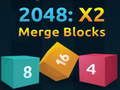 Spēle 2048: Apvienot blokus X2 online