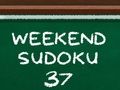 Spēle Nedēļas nogales Sudoku 37 online