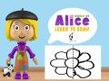 Spēle Alises pasaule: Mācīties zīmēt online