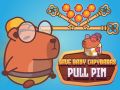 Spēle Izglābiet mazos kapibārus Pull Pin online