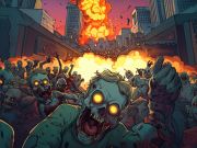 Spēle Zombie aplenkums. io online