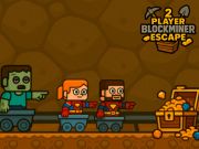 Spēle 2 Spēlētājs blockMiner Escape online