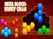 Spēle Hexa bloks: medus šūnas online