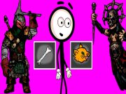 Spēle Stickman, izvēloties darbības online