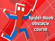 Spēle Zirnekļa-nooba šķēršļu kurss online