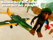 Spēle Bombardiro Crocodilo Clash BRR BRR Patapim online