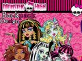 Spēle Monster High mugursomas dizains online