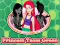 Spēle Princese Komanda Zaļā online Spēle Princese Komanda Zaļā online
