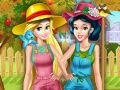 Spēle Princeses, kas strādā dārzā online Spēle Princeses, kas strādā dārzā online