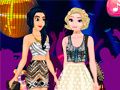 Spēle Princeses apmeklē 3 balles naktī online