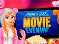 Spēle Princeses filmu vakars online
