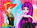 Spēle Princese pret Monstru Meiteni online