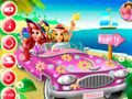 Spēle Princesu pludmales ceļojums online