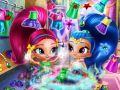Spēle Shimmer un Shine Skapja Tīrīšana online