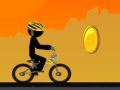 Spēle Stickman Profesionāls Brauciens ar Velosipēdu online