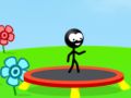 Spēle Trampolīns Cilvēciņš online