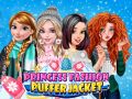Spēle Princesei modes pūkainā jaka online