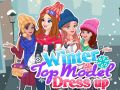 Spēle Ziemas Top Modeļaģērbšana online