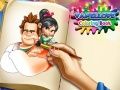 Spēle Vanellope Krāsošanas Grāmata online