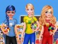 Spēle BFF Princese Balso Par FIFA 2018 Pusfināliem online
