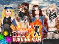Spēle Princese BFFs Burning Man online