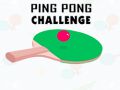 Spēle Ping Pong Izaicinājums online